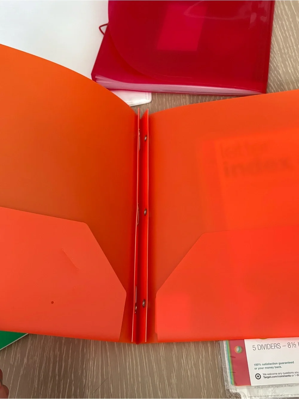 Assorted Office Binders & Accessories - School Supplies